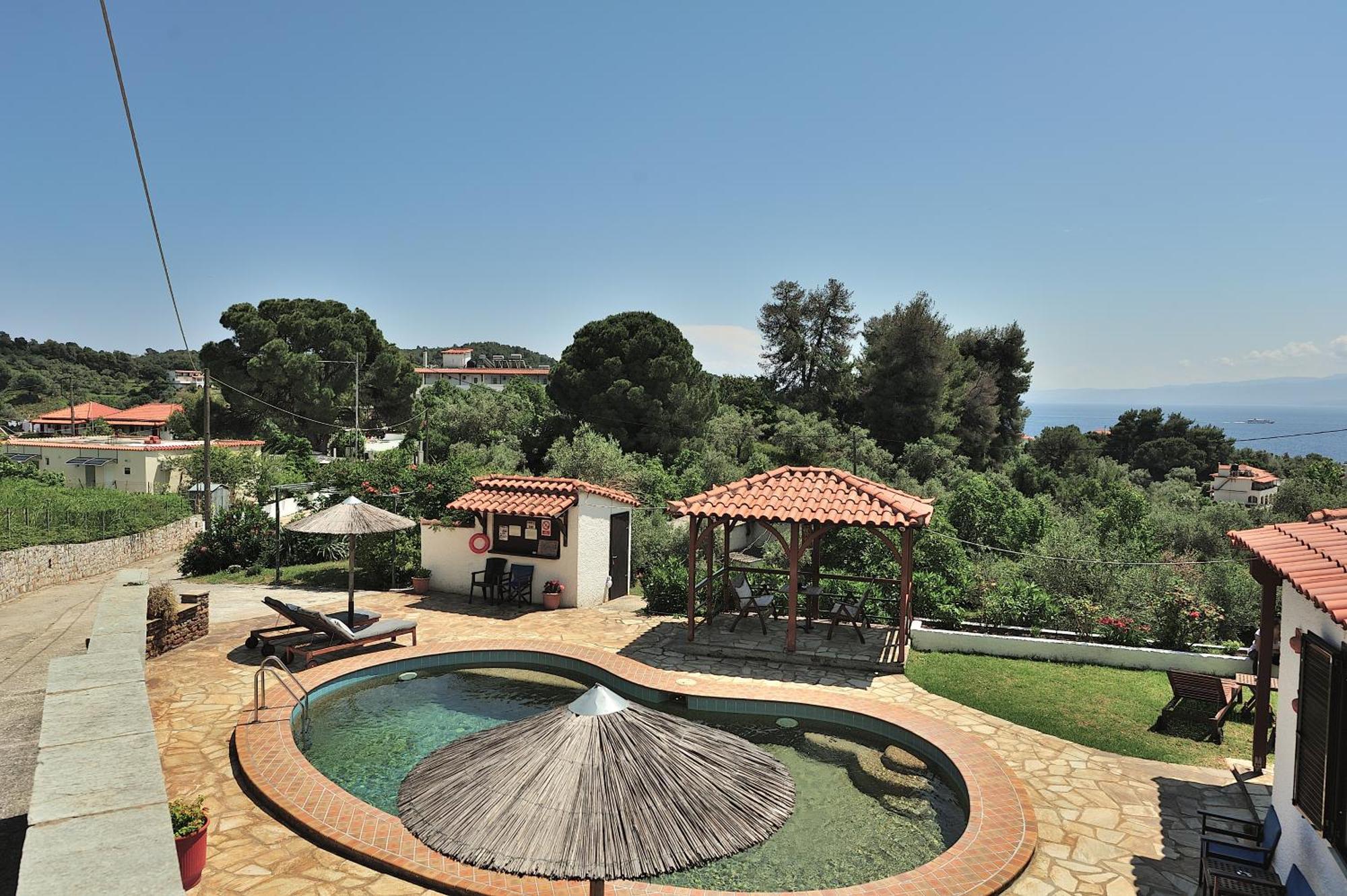 Vista Mare Skiathos Kolios Esterno foto